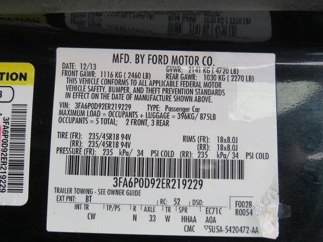 2014 Ford Fusion Titanium